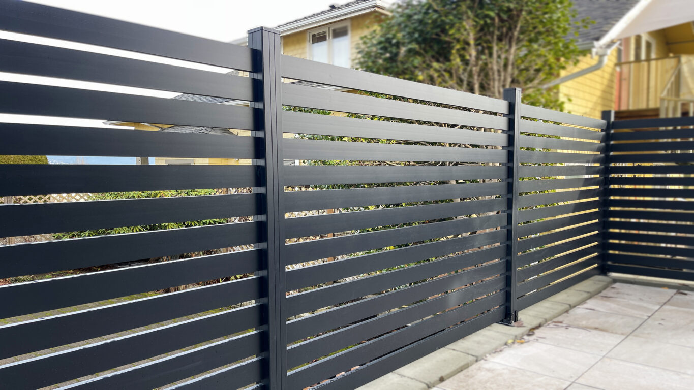 Aluminum Semi Privacy Fence