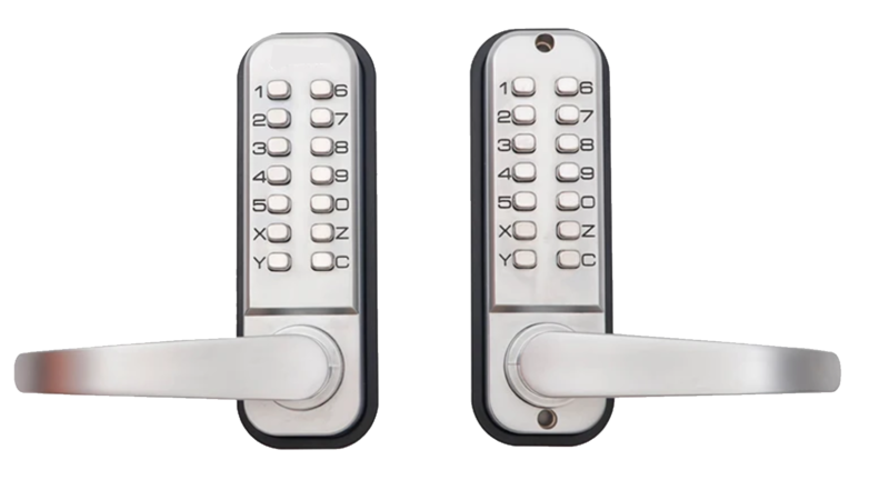 Double Side Keypad Lock | Silver