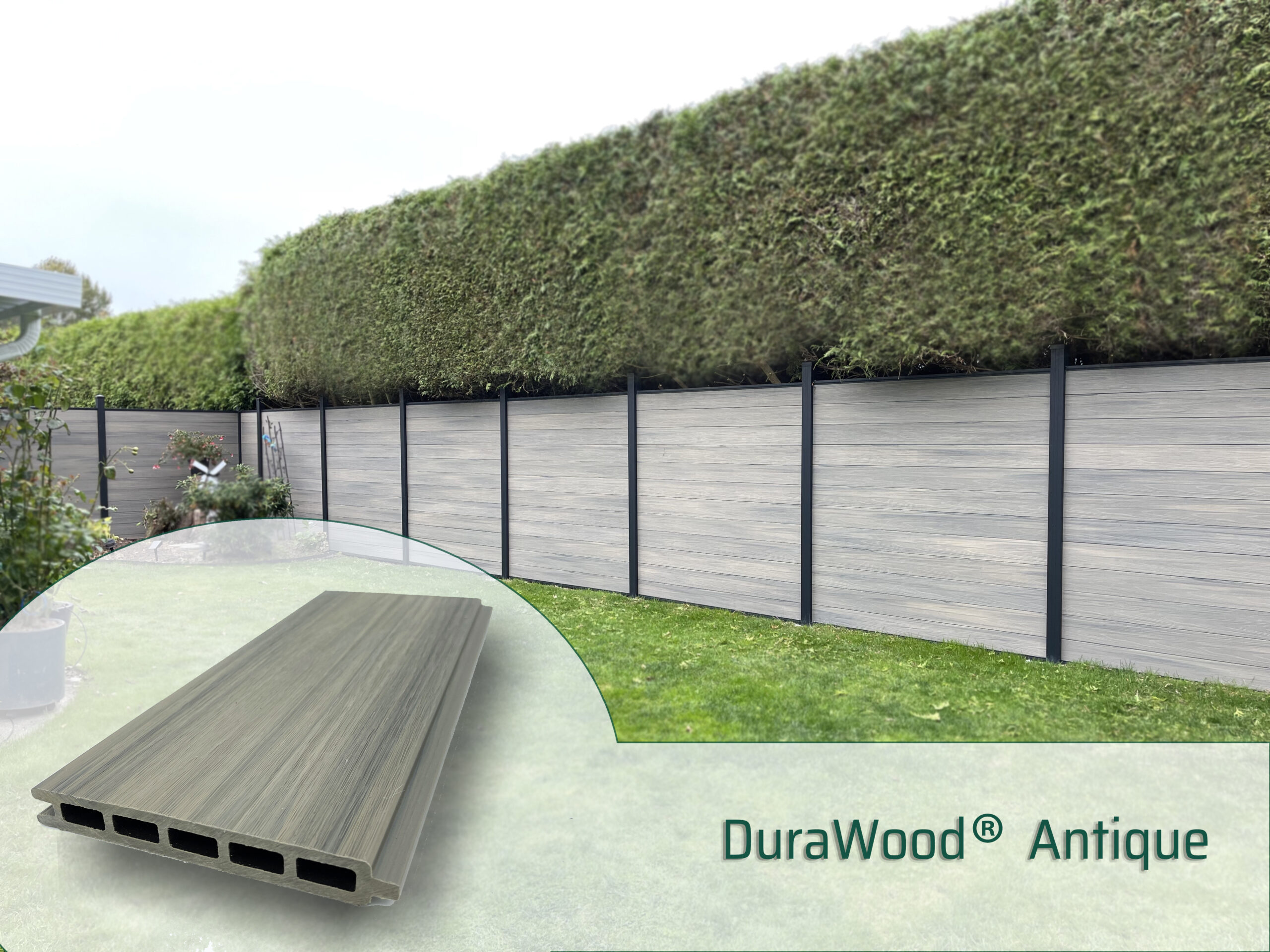 Read more about the article DuraWood® Composite Fence 6×8 Antique